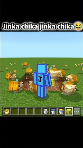 Pufferfish go JINKA CHIKA! 😂🐡 #minecraftmemes