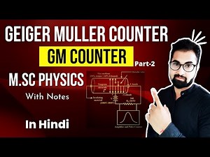 GM Counter: Mechanism and Construction | Essential for BSc and MSc Physics Examinations