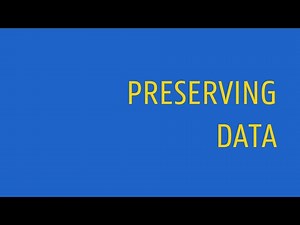 Knowledge clip: Preserving data