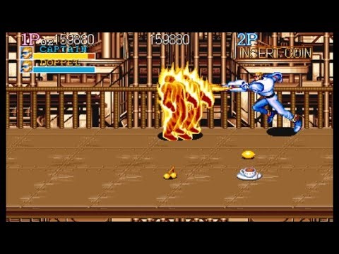 Captain Commando | The leader vs all bosses (except Dr. T.W) | No lives lost #mame #captaincommando