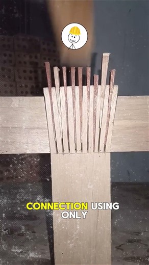 No nails, no bolts, just perfect joinery.