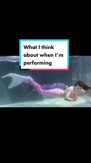 What is going on inside my head when I perform #mermaid #innerthoughts #whatimthinkingabout #fail #funny #mylife #work #underwater #art