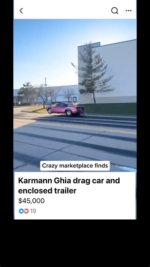 Karmann Ghia Drag Car 632BBC