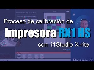 Proceso de calibración de una impresora DNP RX1 HS con i1Studio