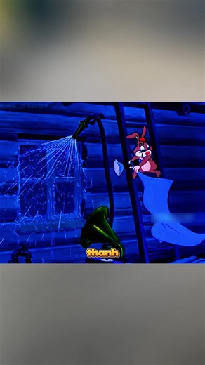 Con thỏ phá phách trong hoạ hình thú vị