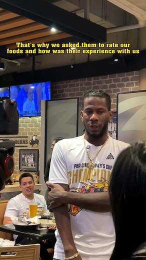 2.6K views · 15 reactions | We love seeing you enjoying our food and service! Huge thanks to the San Miguel Beermen for sharing your feedback with us.  #BWWBeyondWings #BuffaloWildWings #ByTheBistroGroup | Buffalo Wild Wings | Facebook