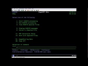 KeyesPDF: Automating the Creation of PDFs from Spooled Files
