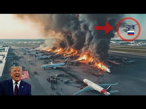 13 minutes ago! The largest US air base in Ukraine was destroyed by Russian MIG-29SMs.