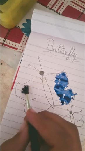 comment if you want butterfly of orange and yellow color #butterfly #song #diy