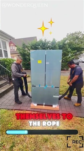 Fridge Moving Life Hack! 🏋️‍♂️