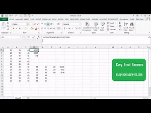 How to create a complex formula with values changing