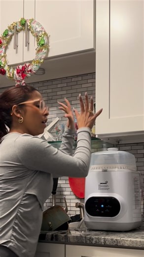 Madi 🇵🇷 on Instagram: "I have been washing bottles and pump part’s by hand endlessly and they still smell like milk I was stressed out and full of anxiety on if the bottles were truly clean so I decided to start using @grownsy_official bottle washer. I loved all its features especially that it can also sterilize with every wash finally giving me true peace of mind. Purchase on Amazon and Use code “Q6S88PTK” for 16% off Link in Linktree #grownsybottlewasher #babyregistry #bottlesterilizer #clea