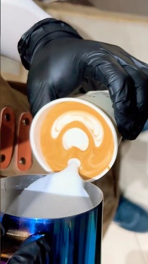 Flat White Coffee Art