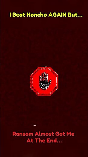 I Beat Honcho AGAIN But…Ransom Almost Got Me At The End! | Doors 👔