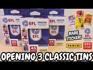 SUPER RARE GOLD CAPTAIN PARALLEL STICKER HUNT | New EFL 2025/26 Official Sticker Collection!!