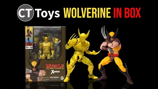 【合集】CT Toys X战警 漫画 金刚狼 棕色制服