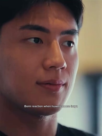 Not he trying hard not showing his jealousy #theboyfriendseason2 #huwei #bomi #theboyfriend #fyp