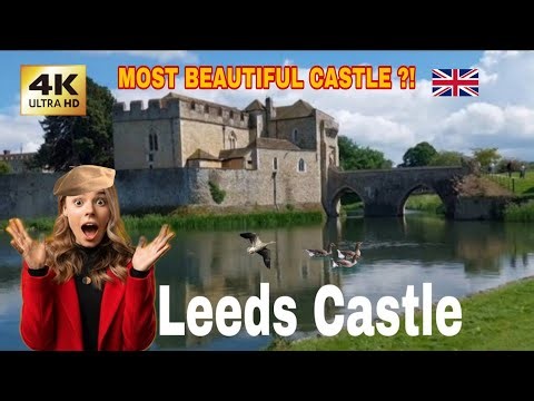 Inside Leeds Castle Gardens 🇬🇧 The Most Beautiful Castle Walk in England! (Full Tour)