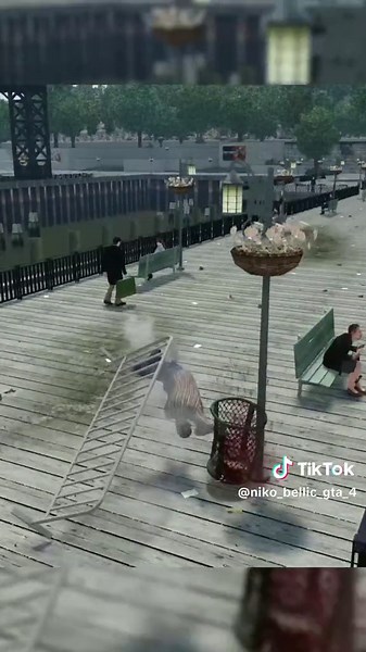 Birds Flying in GTA 4 | Niko Bellic's Epic GTA Crash