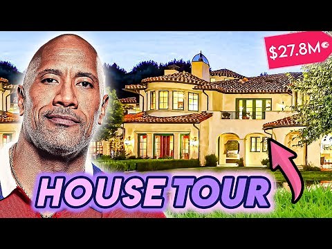 Dwayne "The Rock" Johnson | House Tour | NEW $27.8 Million Beverly Hills Mansion