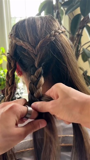 How to Do a Rapunzel Braid | Easy Crown Braid + 3-Section Braid Tutorial