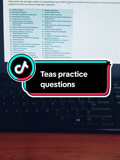 Teas practice questions Crush Your TEAS Essential TEAS Practice Qs Ace The Anatomy Section Message me for help#teasprep #nursingstudent #examhacks #teas7 #studytips