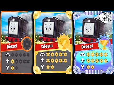Diesel Full Evolution (All Upgrades) | Thomas & Friends: Go Go Thomas Gameplay