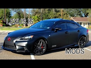 Lexus IS350 Mods To Start With