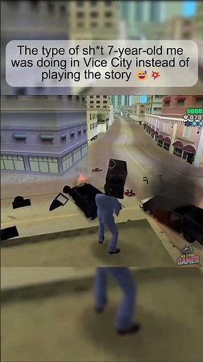 This Is What I Did Instead of Missions 😅💥#gta#gtavicecity#gaming#gtashorts