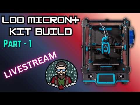 LDO Micron+ Kit build - ALL THE HEATSETS!!! #livestream ivestream