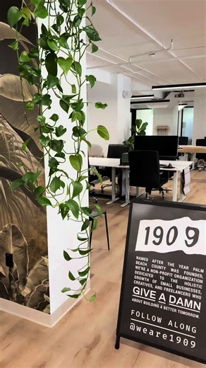 This is a first. Dedicated desks at 1909 for $299/month. 12-month commitment new members only (Regularly $399. Save $100/mo.) Offer begins February 1. Limited. 24/7 access. Gym. Coffee. Mailing Address. Programs Events. 300 founders, investors, and creatives. Downtown. Built with intention. Backed by community.