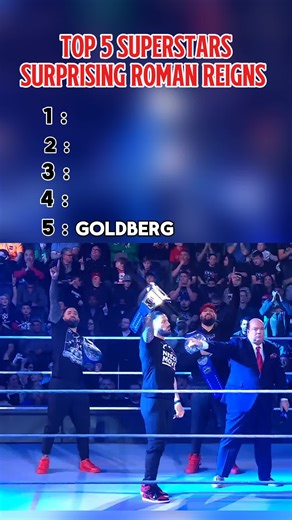 WWE Superstars Surprise Roman Reigns