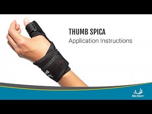 Thumb Spica Application Instructions