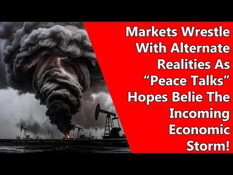 Markets Wrestle With Alternate Realities As “Peace Talks” Hopes Belie The Incoming Economic Storm!