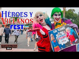 Heroes and Villains Fest 2025 Six Flags Mexico | NEW Show and Parade