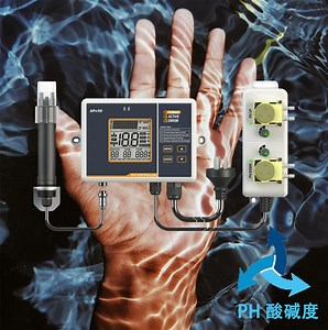 [Hot Item] Digital pH Meter Dual Relay pH Controller for Hydroponic Plants Solution Nutrient Management Automatically Adjust pH Level
