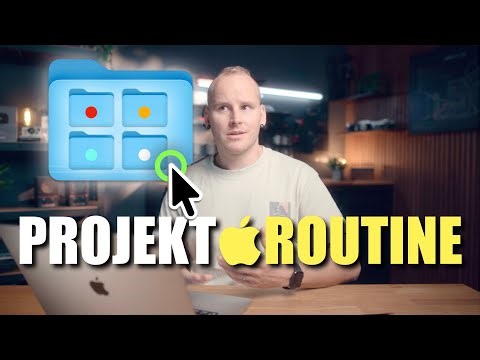 Optimize your workflow and create all project folders with one click (Mac, iPhone & iPad)