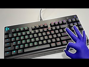 Logitech G Pro TKL Gaming Keyboard Unboxing + ASMR