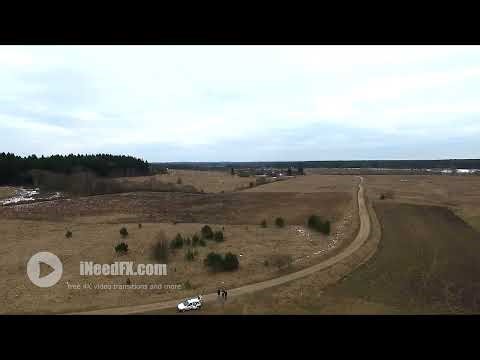 Flight Over Landscape 5 - Free Video Footage