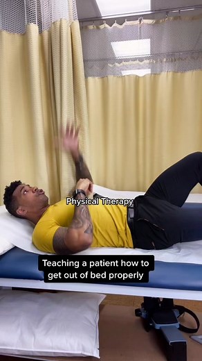 Teaching bed mobility feels just like this 😂 #fypシ #physicaltherapy #stretchpad