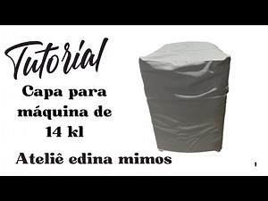 Washing machine cover: learn the step-by-step process of how to make one.