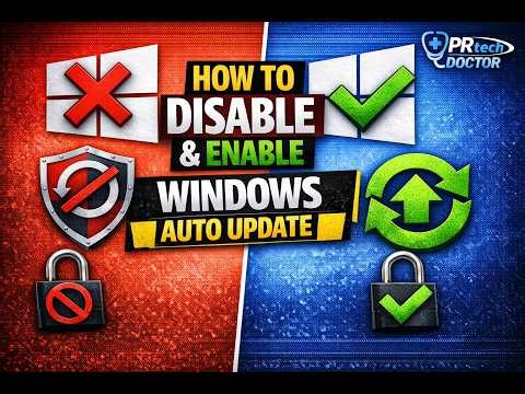Windows Auto Update Using Command Prompt (CMD)