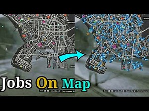 How To Show Jobs On Map All mods On Map GTA _Online