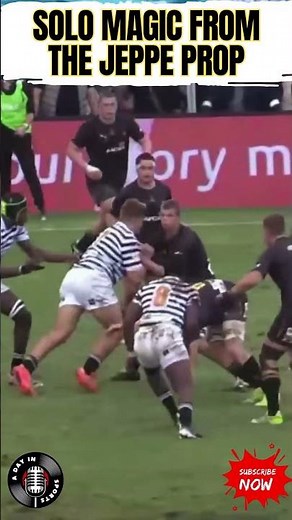 Jeppe Prop Scores INSANE Solo Try vs Boland Landbou! 🤯🔥🏉