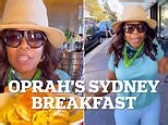 Oprah reveals thoughts on Aussie breakfast after Sydney trek