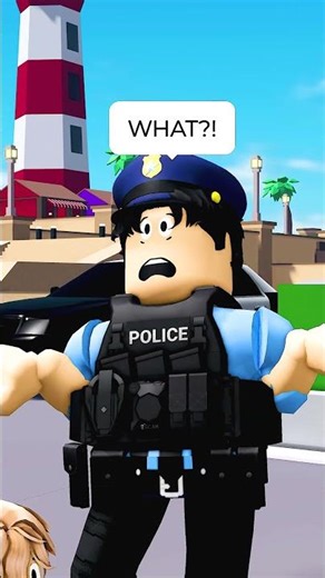 Rookie cop ARRESTS KID! 😱#shorts