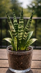 Rice Water for Snake Plants: Helpful or Harmful? The right way is in the comments 👇 | Smart Garden Guide
