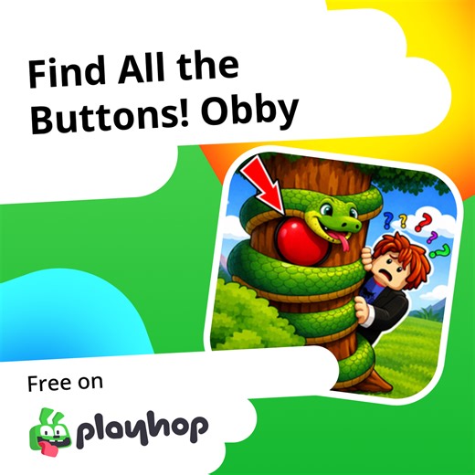 Find All the Buttons! Obby: Play Online For Free On Playhop