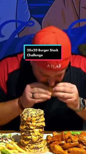 Varsity Innaloo Randy Santel 20x20 Cheesy Burger Stack Challenge
