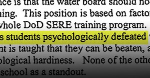 The Military Banned Waterboarding Trainees Because It Was Too Brutal — And Never Announced It